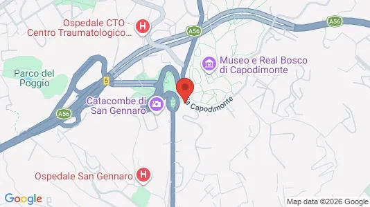 Apartments for rent i Capodimonte - kort over placeringen