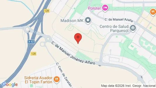 Apartments for rent i Valladolid - kort over placeringen