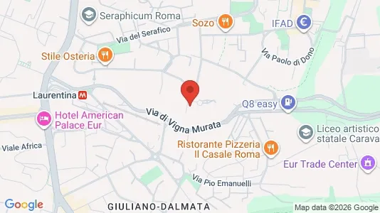 Apartments for rent i Roma Municipio VIII – Appia Antica - kort over placeringen