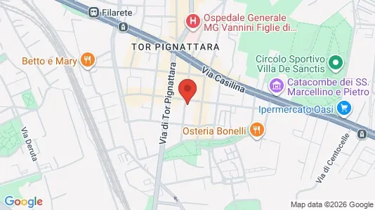 Apartments for rent i Roma Municipio V – Prenestino/Centocelle - kort over placeringen