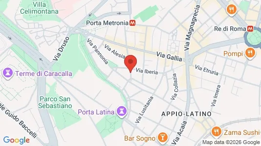 Apartments for rent i Roma Municipio VII – Appio-Latino/Tuscolano/Cinecittà - kort over placeringen