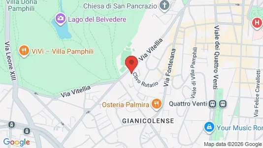 Apartments for rent i Roma Municipio XII – Monte Verde - kort over placeringen