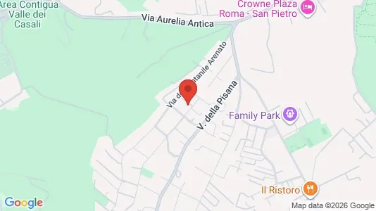 Apartments for rent i Roma Municipio XII – Monte Verde - kort over placeringen