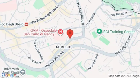 Apartments for rent i Roma Municipio XIII – Aurelia - kort over placeringen