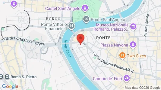 Apartments for rent i Roma Municipio I – Centro Storico - kort over placeringen