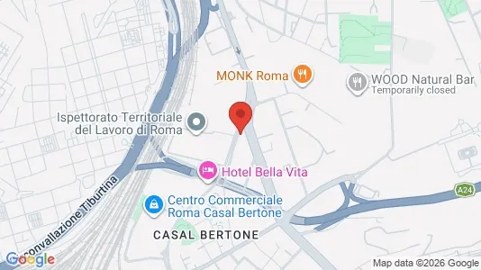 Apartments for rent i Roma Municipio IV – Tiburtino - kort over placeringen