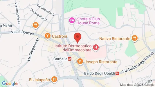 Apartments for rent i Roma Municipio XIV – Monte Mario - kort over placeringen