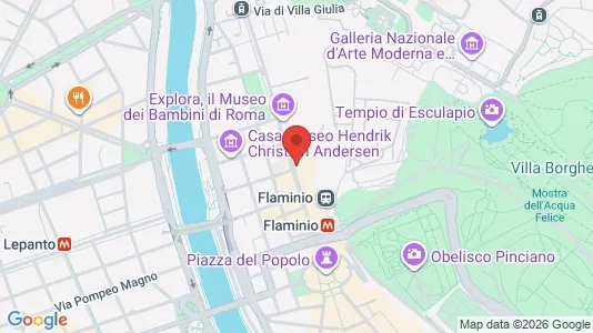 Apartments for rent i Roma Municipio II – Parioli/Nomentano - kort over placeringen