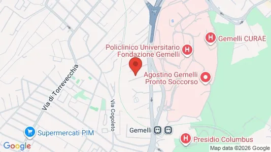 Apartments for rent i Roma Municipio XIV – Monte Mario - kort over placeringen