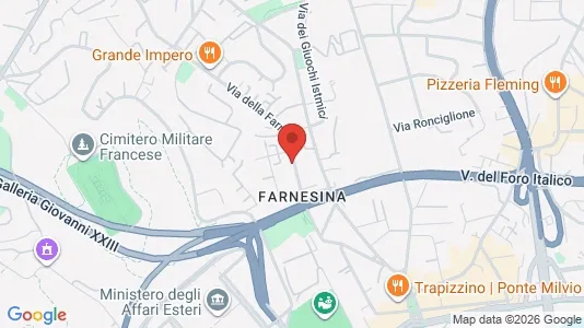 Apartments for rent i Roma Municipio XIV – Monte Mario - kort over placeringen