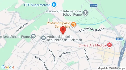 Apartments for rent i Roma Municipio XIV – Monte Mario - kort over placeringen