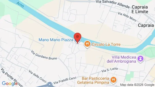 Apartments for rent i Montelupo Fiorentino - kort over placeringen