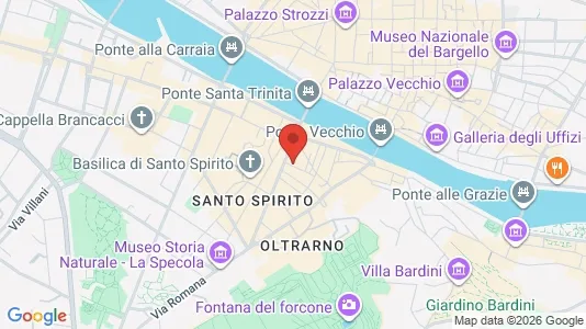 Apartments for rent i Florence - kort over placeringen
