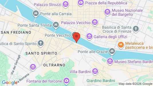Apartments for rent i Florence - kort over placeringen