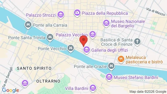 Apartments for rent i Florence - kort over placeringen