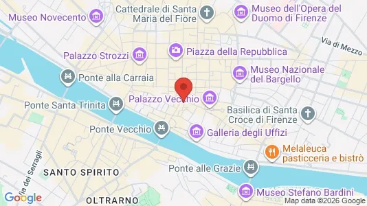 Apartments for rent i Florence - kort over placeringen
