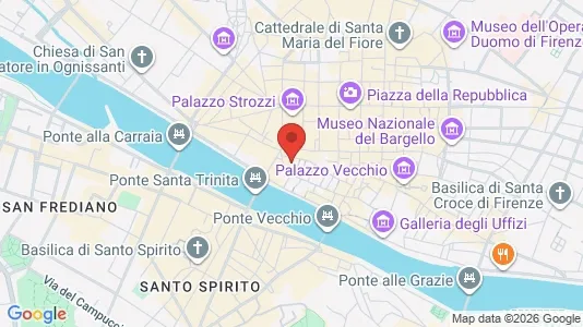 Apartments for rent i Florence - kort over placeringen
