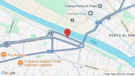 Apartments for rent i Florence - kort over placeringen