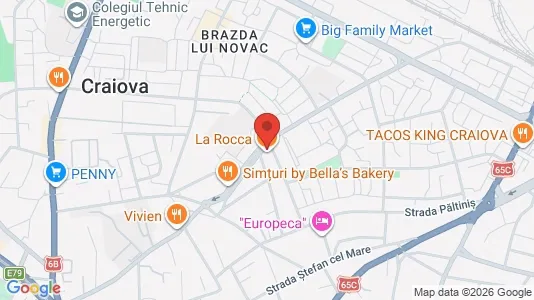 Apartments for rent i Craiova - kort over placeringen
