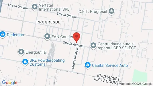 Apartments for rent i Bucharest - Sectorul 4 - kort over placeringen