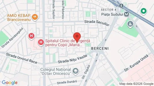 Apartments for rent i Bucharest - Sectorul 4 - kort over placeringen