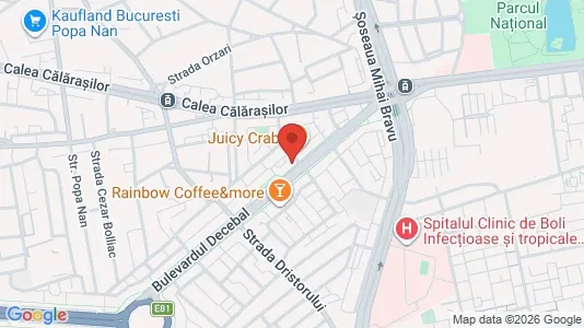 Apartments for rent i Bucharest - Sectorul 3 - kort over placeringen