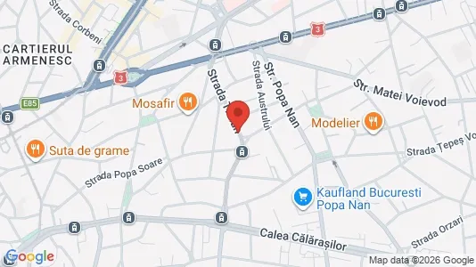 Apartments for rent i Bucharest - Sectorul 3 - kort over placeringen