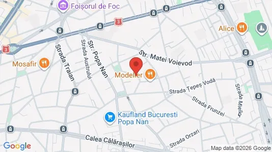 Apartments for rent i Bucharest - Sectorul 3 - kort over placeringen