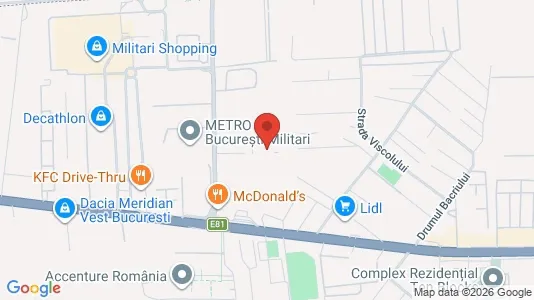 Apartments for rent i Bucharest - Sectorul 6 - kort over placeringen