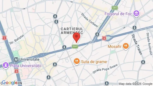 Apartments for rent i Bucharest - Sectorul 3 - kort over placeringen