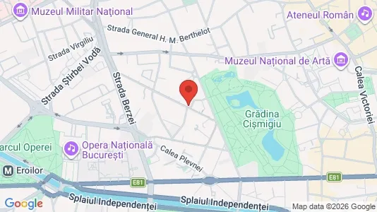 Apartments for rent i Bucharest - Sectorul 1 - kort over placeringen