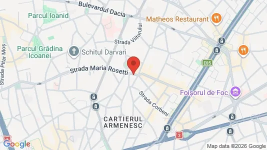 Apartments for rent i Bucharest - Sectorul 3 - kort over placeringen