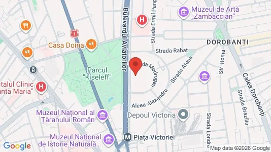 Apartments for rent i Bucharest - Sectorul 1 - kort over placeringen