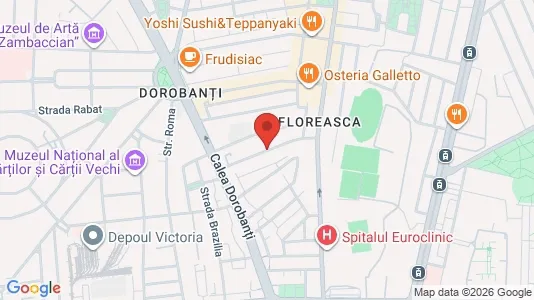 Apartments for rent i Bucharest - Sectorul 1 - kort over placeringen