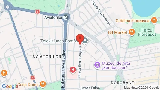 Apartments for rent i Bucharest - Sectorul 1 - kort over placeringen
