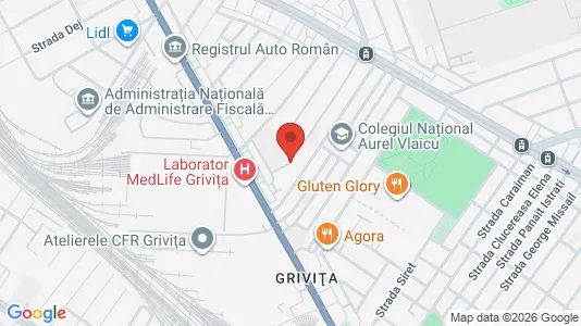 Apartments for rent i Bucharest - Sectorul 1 - kort over placeringen