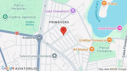 Apartments for rent i Bucharest - Sectorul 1 - kort over placeringen