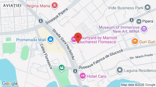 Apartments for rent i Bucharest - Sectorul 2 - kort over placeringen