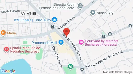 Apartments for rent i Bucharest - Sectorul 1 - kort over placeringen