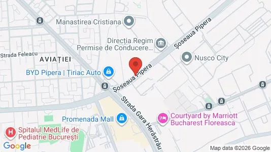 Apartments for rent i Bucharest - Sectorul 2 - kort over placeringen