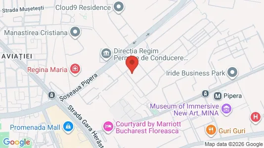 Apartments for rent i Bucharest - Sectorul 1 - kort over placeringen