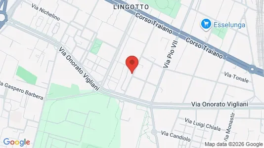 Apartments for rent i Turin - kort over placeringen