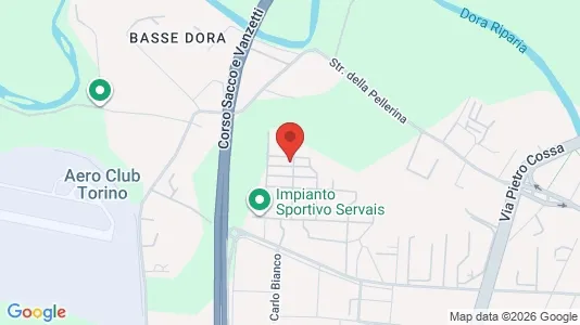 Apartments for rent i Turin - kort over placeringen