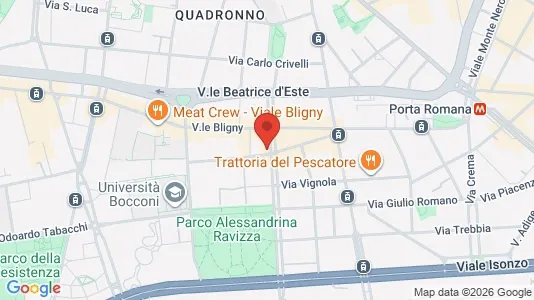 Rooms for rent i Milano Zona 5 - Vigentino, Chiaravalle, Gratosoglio - kort over placeringen