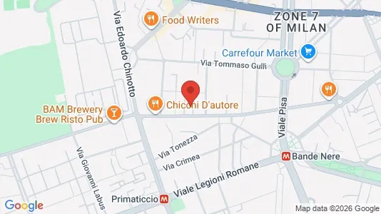 Apartments for rent i Milano Zona 6 - Barona, Lorenteggio - kort over placeringen