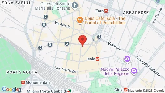 Apartments for rent i Milano Zona 9 - Porta Garibaldi, Niguarda - kort over placeringen