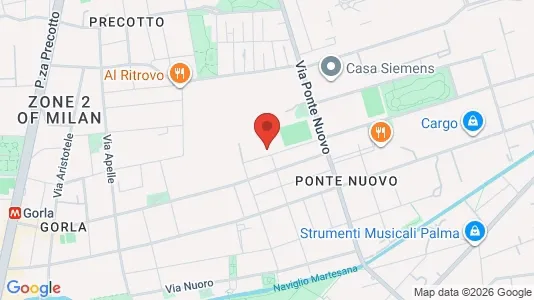 Apartments for rent i Milano Zona 2 - Stazione Centrale, Gorla, Turro, Greco, Crescenzago - kort over placeringen