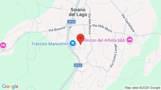 Apartments for rent i Calvagese della Riviera - kort over placeringen