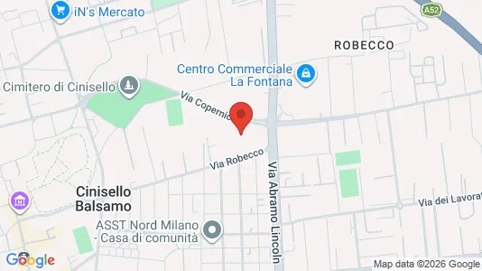 Apartments for rent i Cinisello Balsamo - kort over placeringen