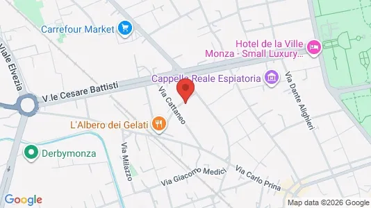 Apartments for rent i Monza - kort over placeringen
